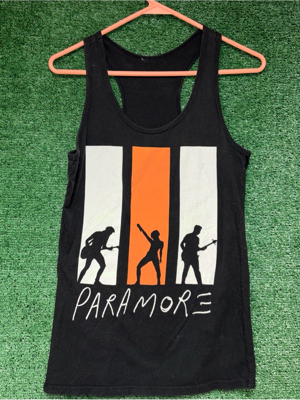 Paramore Vintage Y2K Tank Top Shirt XS Pop Punk Emo Haley